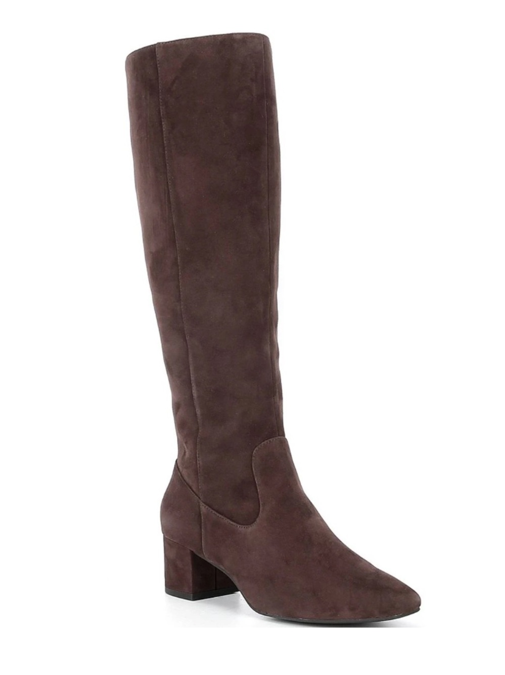 Alex Marie Prizella Suede Tall Boots in Dark Brown